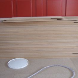 eiken planken blank