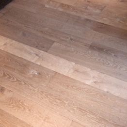 Gerookte eiken plank