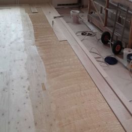Eiken planken blank